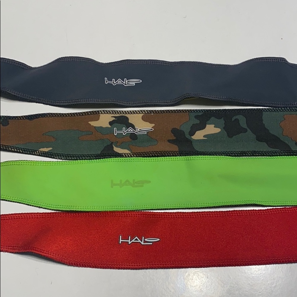 Bundle of 4 halo tie headbands